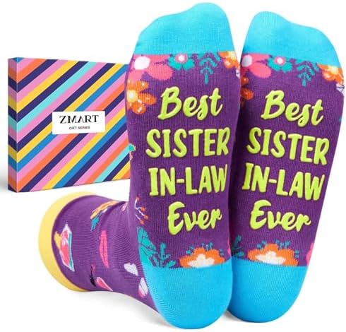 Gifts for Sister in Law Socks
