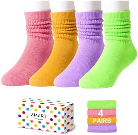 Girls Long Slouch Socks