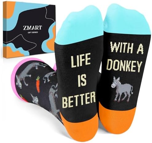 Hilarious Donkey Gifts Socks