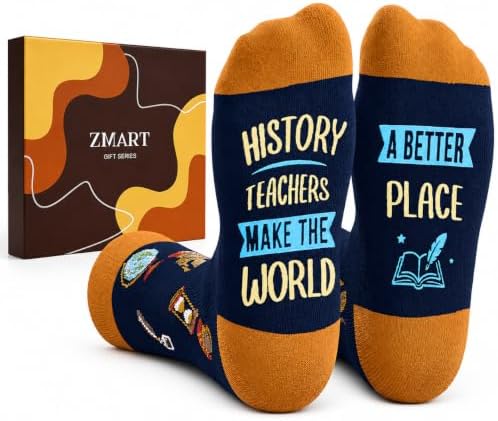 History Teacher Appreciation Gifts Socks