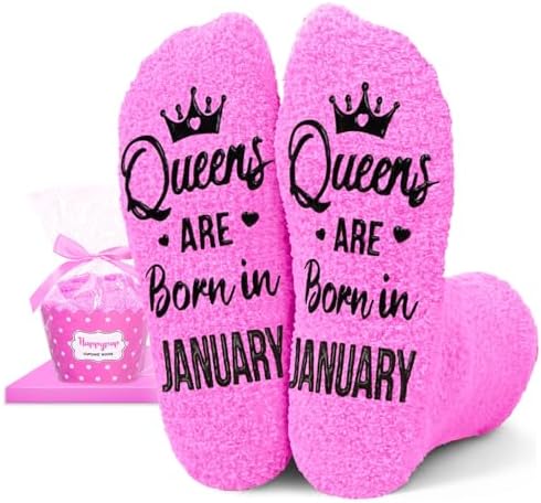 January Queen's Pride Pink Socks