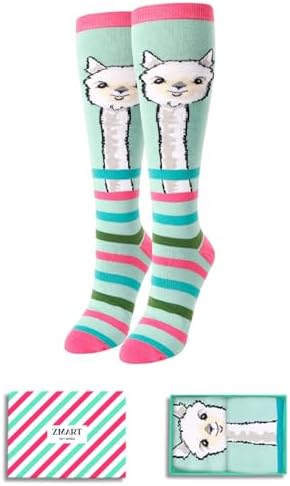 Knee High Llama Socks Women