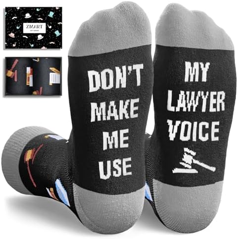 Lawyer Gifts for Men Women Socks