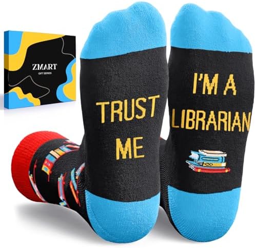 Librarian Gifts Socks