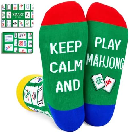 Mahjong Socks for Women Men