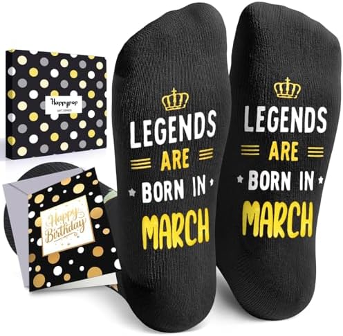 March Birthday Gifts for Men Socks