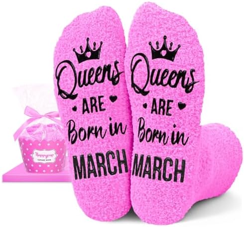 March Queen's Pride Pink Socks