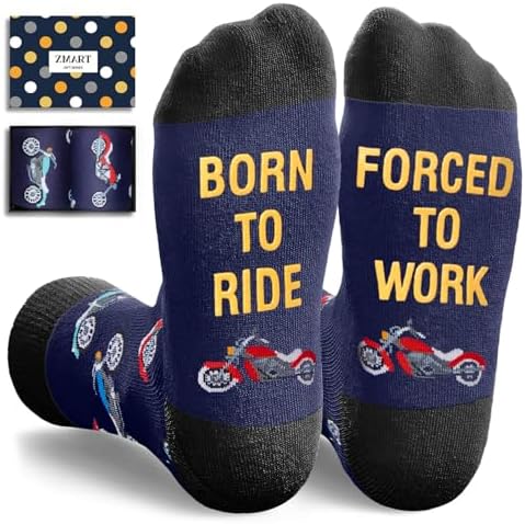 Motorcycle Gifts for Men Socks