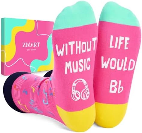 Music Lover Gifts Socks