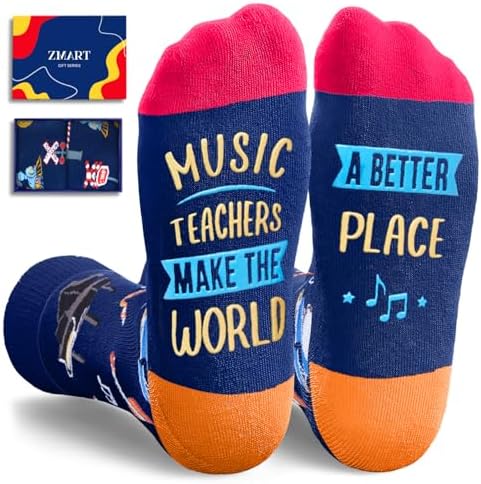 Music Teacher Appreciation Gifts Socks