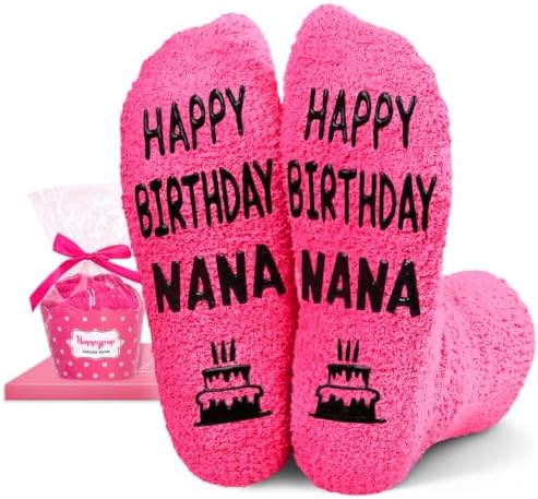 Nana Birthday Gifts from Grandchildren Socks