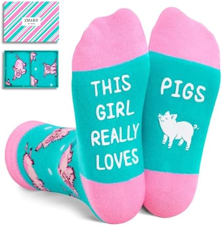 Novelty Pig Socks for Girls
