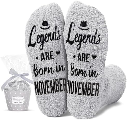 November Birthday Gifts Socks