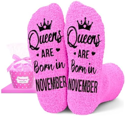 November Queen's Pride Pink Socks