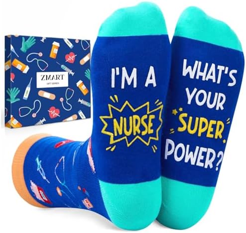 Nurses Gifts for Men Women Socks