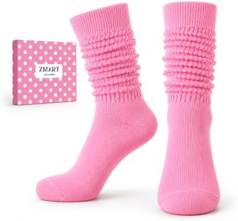 Pink Slouchy Socks for Girl