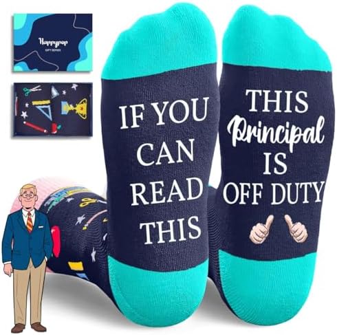 Principal Appreciation Gifts Ideas Socks