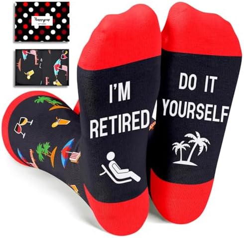 Retirement Gifts for Women Retired Socks for Coworkers Family