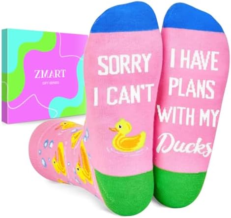Rubber Duck Gifts for Teens Novelty Funny Socks for Women Men
