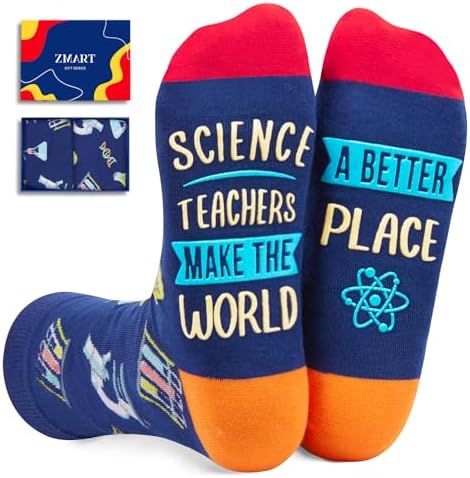 Science Teacher Appreciation Gifts Socks