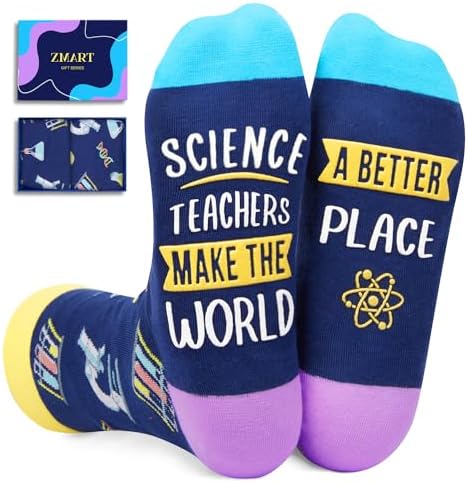 Science Teacher Gifts Socks