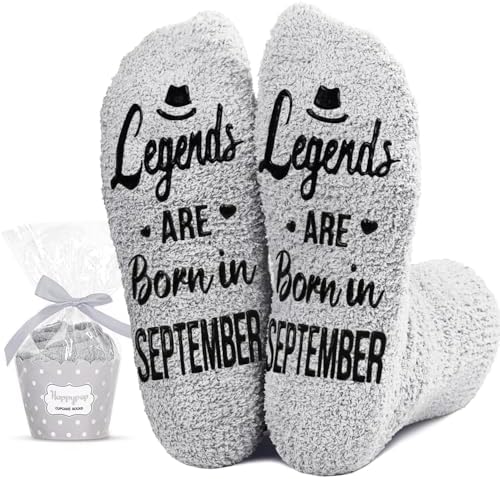 September Birthday Gifts Socks