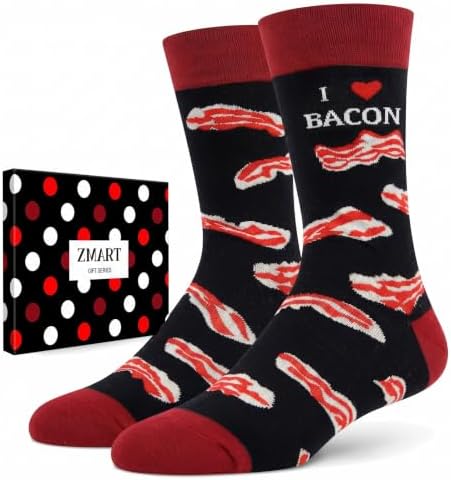 Silly Men Bacon Socks