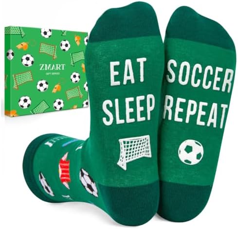 Soccer Gifts for Men Women for Teen Boys Girls Socks