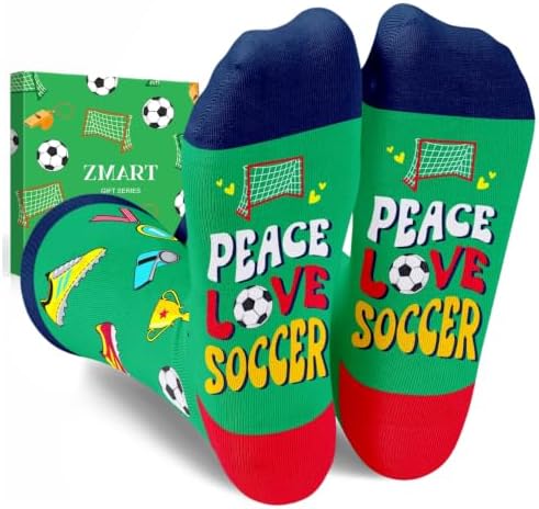 Soccer Gifts for Men Women Team Player Lover Socks