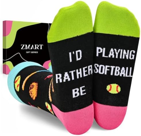 Softball Gifts for Teen Girls Socks