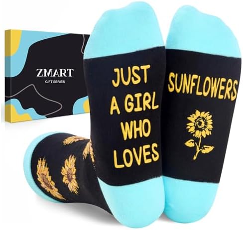 Sunflower Gifts for Women Socks