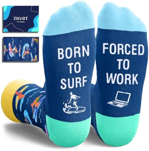 Surf Gifts for Men Women Socks
