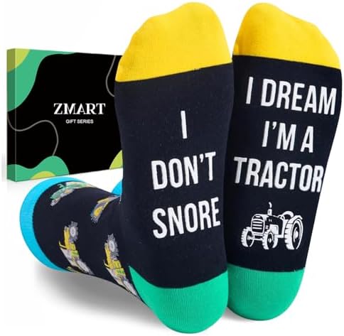 Tractor Gifts for Men Socks