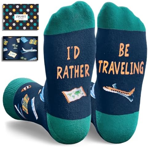 Travel Gifts for Traveler Socks