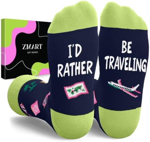 Travel Gifts for Travelers Socks