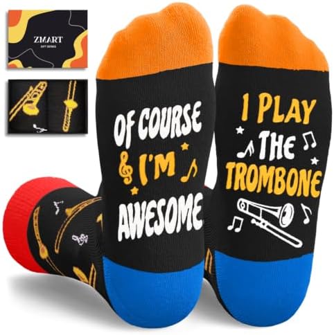 Trombone Gifts for Players Socks