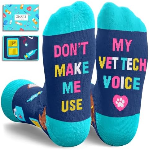 Vet Tech Gifts Vet Week Gift for Men Women Socks