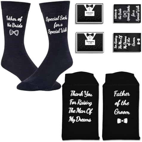 Wedding Gifts for Father Socks