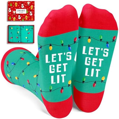 Xmas Gifts for Women Men Socks